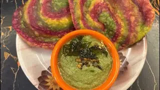 ರೆನ್&zwnj;ಬೋ ಪೂರಿ | ಬಣ್ಣ ಬಣ್ಣದ ಪೂರಿ | Rainbow Puri | Kids Favorite Healthy Recipe