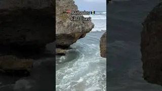 Visiting the rugged East Coast #barbados #explore #travel #wanderlust #caribbean #beach