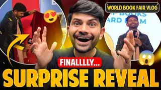 BIG REVEAL 😱 | Digraj Sir at World Book Fair #vlog #dsrvlog