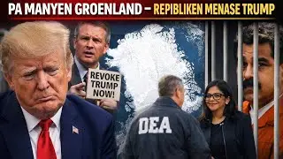 TRUMP AP TONBE BYEN VIT, REPIBLIKEN PRÈ POU JETE L SI L ANVAYI GROENLAND - DELCY SE JWÈ US, GEN PRÈV