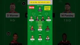 DC vs KOL dream11 prediction,delhi vs Kolkata dream 11 prediction,dc vs kol dream 11 team