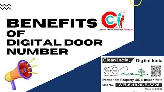 BENEFITS OF DOOR TO DOOR DIGITAL DOOR NUMBERING PROGRAM by CCIICT