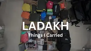 Fully Packed for Ladakh 2025 | All Gears & Essentials I’m Carrying 🎒