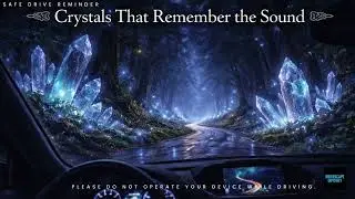 Crystals That Remember the Sound | Celtic Trance Night Drive BGM | DriveScape Odyssey