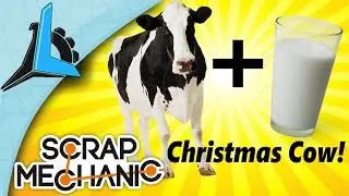 Scrap Mechanic Christmas Cow Showcase HD