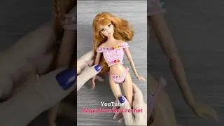 🥰⛱️ #croche #crochet #ganchillo #crochettutorial #barbie #diy