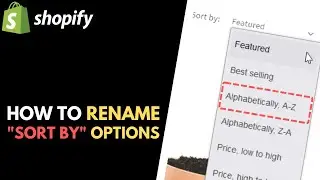 Shopify: How to Rename 