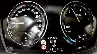 BMW M140i xdrive Launch Control 0-100 km/h Beschleunigung
