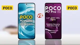 Poco M7 Plus 5G vs Poco M7 Pro 5G || Full Comparison || Price | Camera Test | Specification  