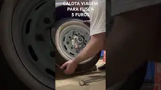 Calota viagem para fusca 5 furos
