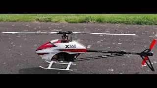 ALZRC X360 3D Heli super combo set_mini KBAR_maiden flight 4S