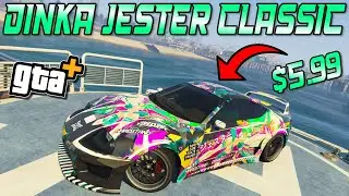 GTA Online:(Drift) Dinka Jester Classic Itasha痛車 Livery (Anime Car)
