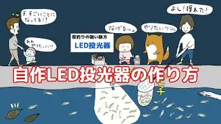 自作LED投光器の作り方をご紹介！DIY要素盛りだくさんの内容です。