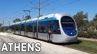 Athens Trams Glyfada Coastline | Ansaldobreda Sirio, PART 2