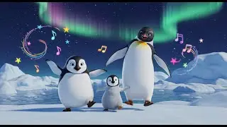 🐧Penguin Family Waddle🐧 | Fun & Friendly Kid Songs