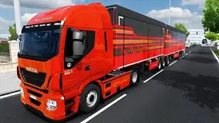 ETS2 Heavy Cargo Transport | Berlin to Dresden | Euro Truck Simulator 2 | Truck Driving Gameplay | 