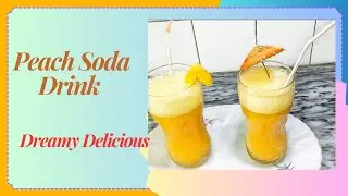 Peach Soda Drink