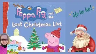 Peppa Pig and the Lost Christmas List #bedtimestories #readaloud #peppapig #christmas