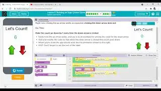 Lesson-5 clicker game in app lab