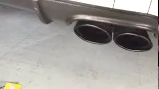 Eurocharged Twin Turbo C63 AMG IDLING
