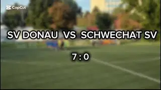 SV DONAU VS SCHWECHAT SV 21.09.2025 U16