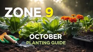 Zone 9 October Planting Guide | Easy Fall Vegetables & Flowers That Thrive in Cool Weather!