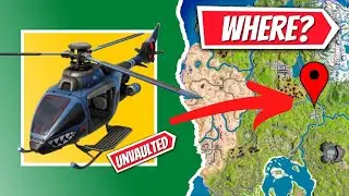 All Helicopter Locations in Fortnite  (Choppa Spawns)