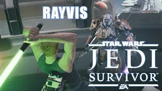 Star Wars Jedi: Survivor gameplay. Boss Rayvis! No Damage / Grandmaster.