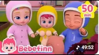 ☔️ It's a Rainy DayㅣSummer Songs for KidsㅣBebefinn and Baby Shark Doo Doo DOo