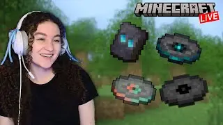 Collecting All Discs & Armor Trims in Minecraft!