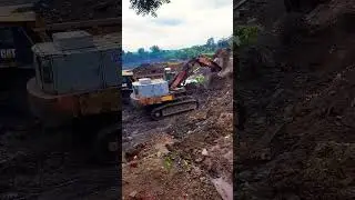 Excavator                #excavator #coalmining #truck #indiancoal #bccl #coal #catproducts