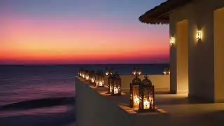 Cozy Ocean Terrace 🌊 Relaxing Sea Sounds for Sleep