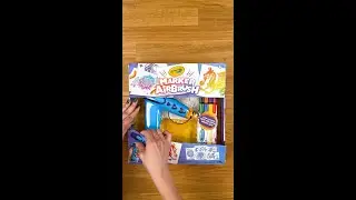 NEW Crayola Marker Airbrush Set