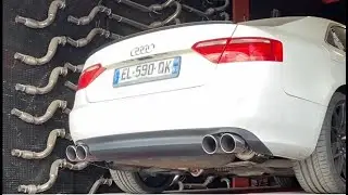 AUDİ A5 3.0 TDİ KUMANDALI EGZOZ VE YAZILIM