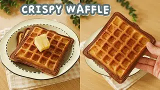 CRISPY WAFFLE &ndash; Resep WAFFLE KRISPI &ndash; Wangi dan Lembut di Dalem