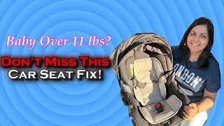 How to Remove Newborn Insert from NUNA PIPA Car Seat: Must-Do at 11 lbs!