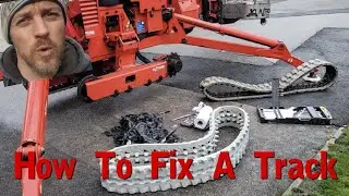 How to Fix a Fallen Caterpillar Track on a Cherry Picker &ndash; Step-by-Step Guide
