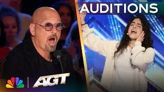 Rynia Kando's Funny Toe-Stubbing Impressions Earn A Standing Ovation! | Auditions | AGT 2026