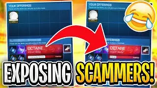EXPOSING THE DUMBEST SCAMMERS IN ROCKET LEAGUE!