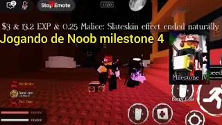 Jogando com a milestone 4 do Noob!! 
