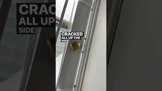 💧 Window Leaks 💧 #homeinspection #shorts #leaks #basement