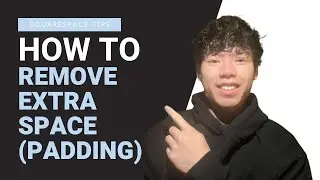 How to Remove Extra Space (Padding) in Squarespace