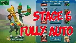 Lords Mobile Limited Challenge Grove Danger Stage 6 Mastermind Fully Auto F2P Heroes