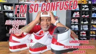 Air Jordan 2/3 Hybrid: огонь или мусор? | Распаковка и обзор кроссовок
