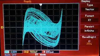 Four dimensions hyperjerk chaotic oscillator circuit (with schematic and audio)