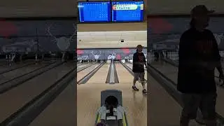 Finish Strong 🦃🦃 #bowlero #bowlingpractice #bowling #bowlingstrikes #radicalbowling #trackbowling