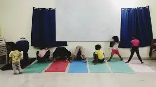 From Dheeksha yoga centre,how to improve forward bending # very useful #