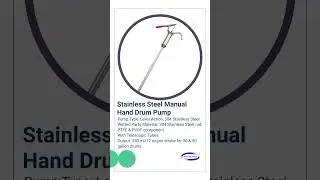 Stainless Steel Manual Hand Rotary Drum Pump | BROOKLANDS ENTERPRISE CO., LTD. | Taiwantrade