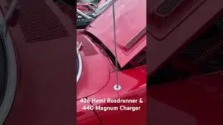 426 Hemi Roadrunner & 440 Magnum Charger @fancyrides5366 #subscribe