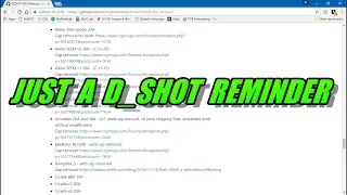Problems with D Shot? Some tips